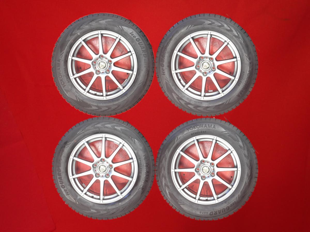 ヨコハマ アイスガード G075 YOKOHAMA iceGUARD G075 225/65R17 102Q 10スポークタイプ 1P 7Jx17 +48 5/114.3 ガンメタ系 CR-V レガシィ アウトバック エスクード CX-5