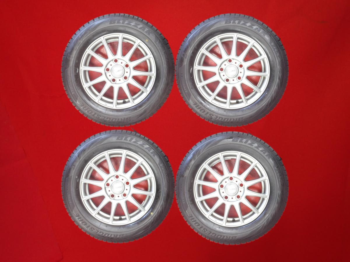 ブリヂストン ブリザック VRX2 BRIDGESTONE BLIZZAK VRX2 195/65R15 91Q 12スポークタイプ 1P 6Jx15 +53 5/114.3 ガンメタ系 アイシス プログレ クレスタ クラウン セダン ノア エスクァイア ヴォクシー マークII