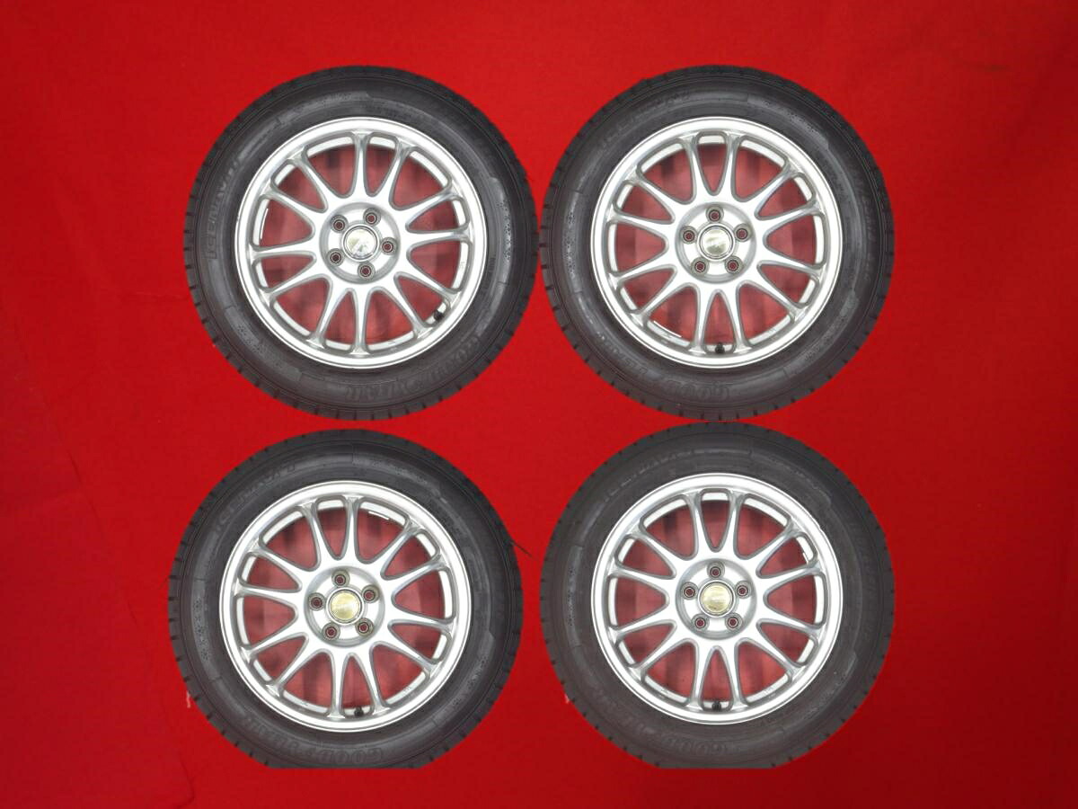 グッドイヤー アイスナビ 7 GOODYEAR ICENAVI 7 195/60R16 89Q 6Wスポークタイプ 1P 6Jx16 +42 5/100 シルバー(銀色)系 ウィッシュ プリウス アリオン オーパ