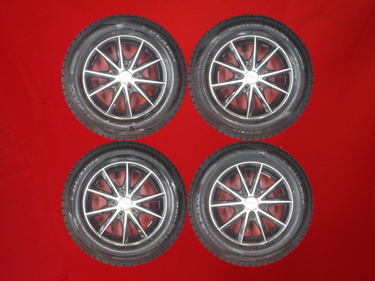 ダンロップ ウィンターマックス 02 WM02 DUNLOP WINTER MAXX 02 WM02 205/65R15 94Q 5Wスポークタイプ 1P 6Jx15 +45 5/114.3 ブラックポリッシュ(ブラック&ポリッシュ) セドリック&グロリア シーマ セドリック マークII アバロン オデッセイ ランサー エボリューション MR