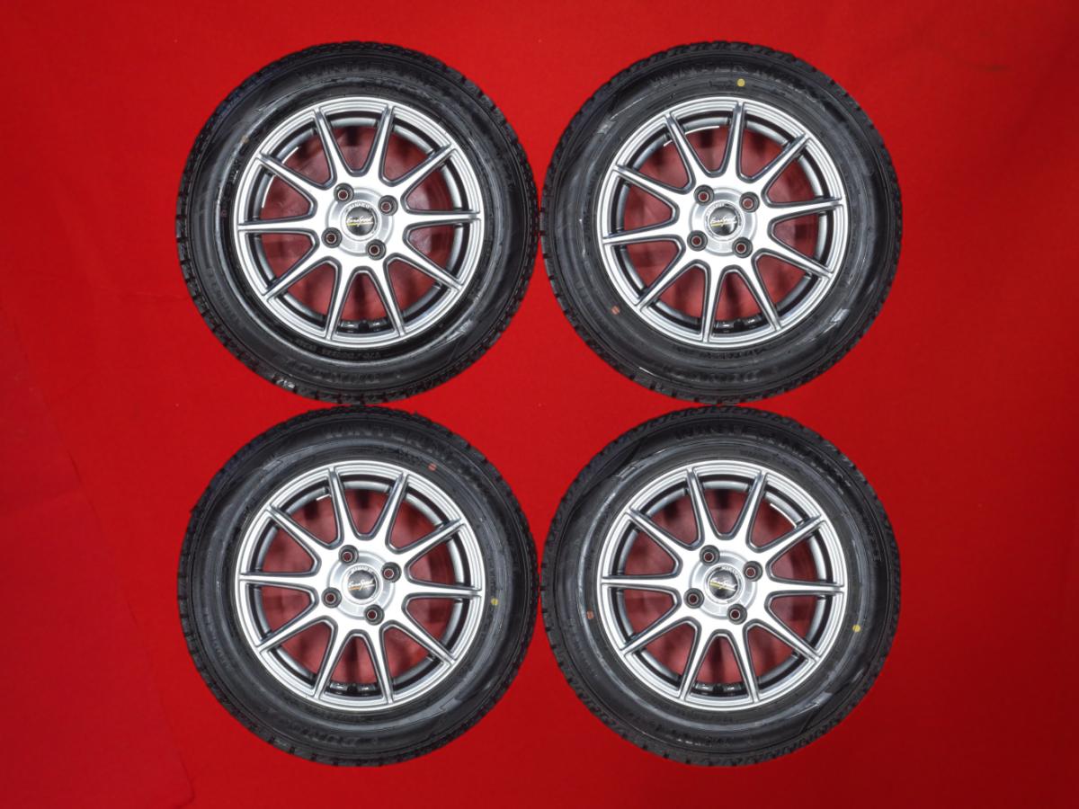 ダンロップ ウィンターマックス 02 WM02 DUNLOP WINTER MAXX 02 WM02 175/65R14 82Q 10スポークタイプ 1P 5.5Jx14 +45 4/100 ガンメタ系 パッソ セッテ コンチェルト カローラ レビン ブーン ルミナス ジェミニ インテグラ プラッツ パイザー ドマーニ コルト キューブ フィ