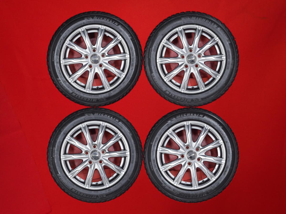 ミシュラン X-ICE SNOW MICHELIN X-ICE SNOW 205/55R16 94H 10スポークタイプ 1P 6.5Jx16 +39 5/114.3 ガンメタ系 アバロン ブレイド マークII ヴェロッサ アイシス マークII ブリット イプサム スープラ マークII クオリス クラウン ロイヤル カローラ ルミオン カムリグ