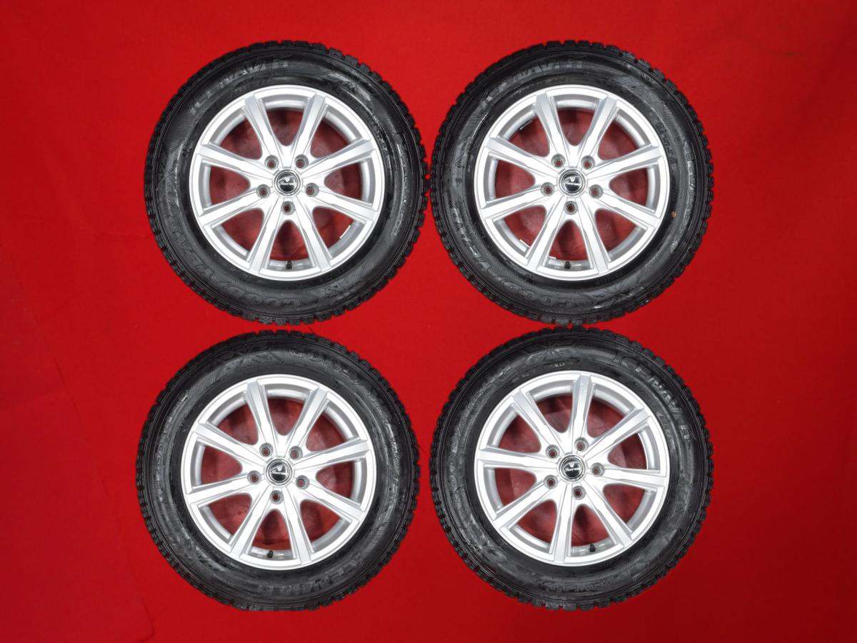 グッドイヤー アイスナビ 6 GOODYEAR ICENAVI 6 215/60R16 95Q 8スポークタイプ 1P 6.5Jx16 +38 5/114.3 シルバー(銀色)系 エアトレック ナディア セドリック ES330 クラウン マジェスタ ディアマンテ クエスト プレサージュ アンフィニ MPV テリオス プレジデント キャミ 26,048円