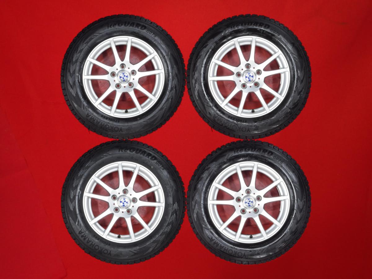 ヨコハマ アイスガード G075 YOKOHAMA iceGUARD G075 215/70R16 100Q 5Wスポークタイプ 1P 6.5Jx16 +38 5/114.3 シルバー(銀色)系 トリビュート エレメント RVR RAV4 アウトランダー アウトランダー PHEV クルーガーハイブリッド パジェロ イオ エクリプスクロス ハリアー