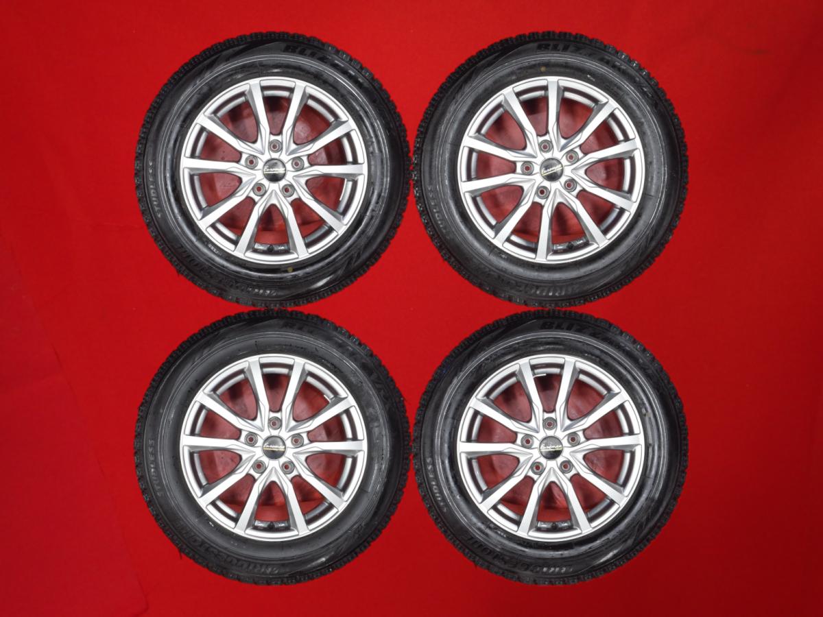 ブリヂストン ブリザック VRX BRIDGESTONE BLIZZAK VRX 205/65R16 95Q 5Wスポークタイプ 1P 6.5Jx16 +53 5/114.3 シルバー(銀色)系 ティアナ エスティマ|中古タイヤ・ホイールの太平タイヤ