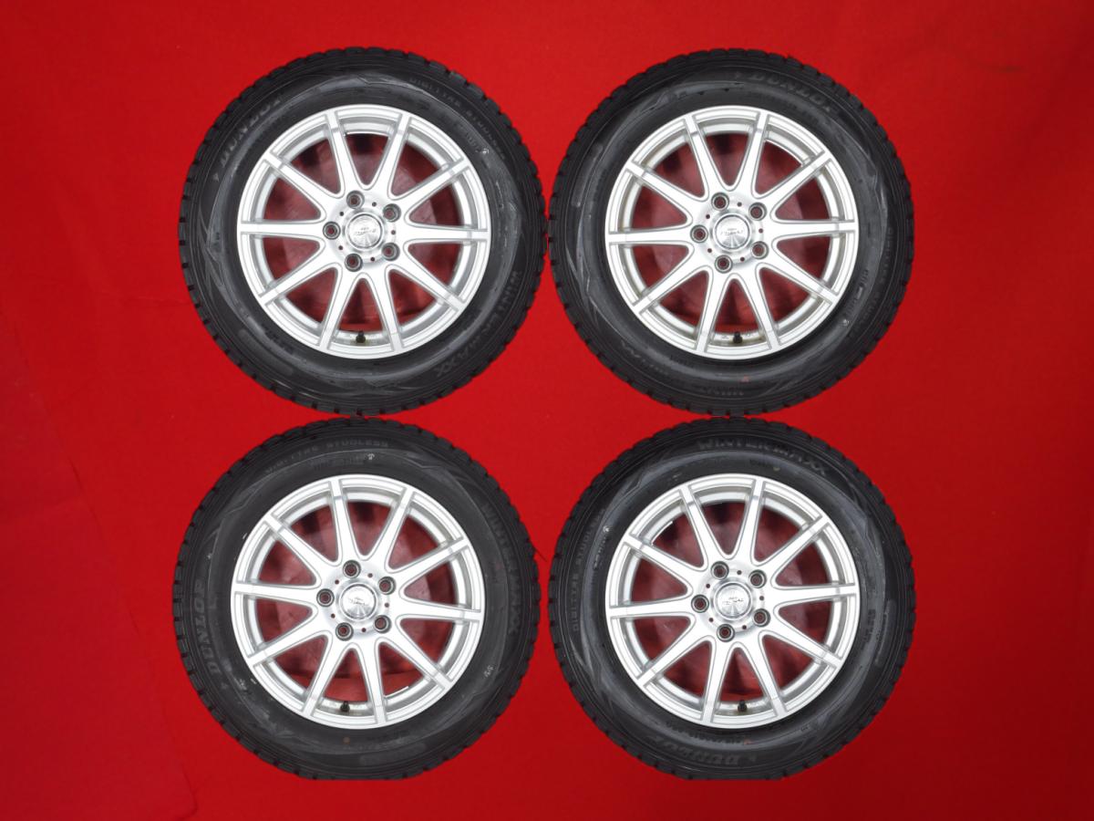ダンロップ ウィンターマックス 01 WM01 DUNLOP WINTER MAXX 01 WM01 215/60R16 95Q 10スポークタイプ 1P 6.5Jx16 +40 5/114.3 シルバー(銀色)系 MPV クラウン アスリート カムリ アルティス クラウン マジェスタ プレサージュ ES330|中古タイヤ・ホイールの太平タイヤ
