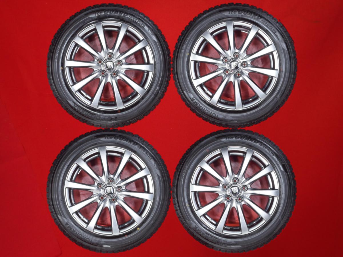 ヨコハマ アイスガード 5 プラス iG50 YOKOHAMA iceGUARD 5 PLUS iG50 195/60R16 89Q 10スポークタイプ 1P 6Jx16 +45 5/100 ガンメタ系 オーパ ウィッシュ アリオン|中古タイヤ・ホイールの太平タイヤ