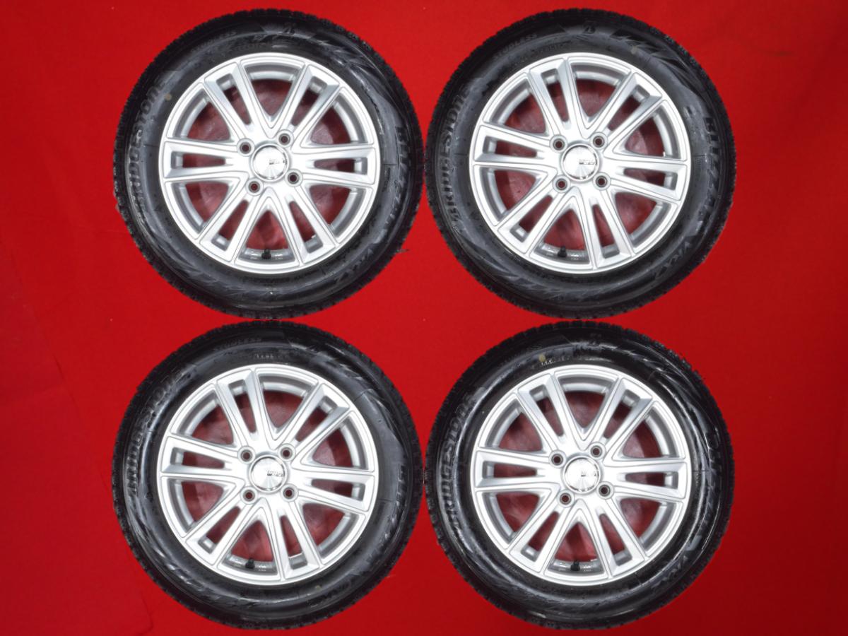 ブリヂストン ブリザック VRX2 BRIDGESTONE BLIZZAK VRX2 155/65R14 75Q 6Wスポークタイプ 1P 4.5Jx14 +45 4/100 シルバー(銀色)系 エヌワン キャロル エコ エヌボックス プラス R1 ムーヴ ワゴンR フレアワゴン モコ エヌバン シフォン カスタム ルクラ カスタム ステラ リ