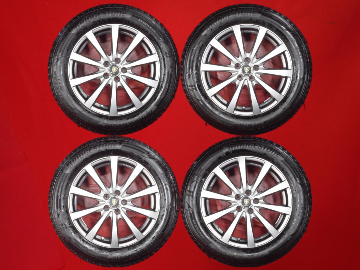 ブリヂストン ブリザック DM-V3 BRIDGESTONE BLIZZAK DM-V3 225/60R17 99Q 10スポークタイプ 1P 7Jx17 +50 5/100 ガンメタ系 フォレスター XV レガシィ ツーリング ワゴン レガシィ アウトバック