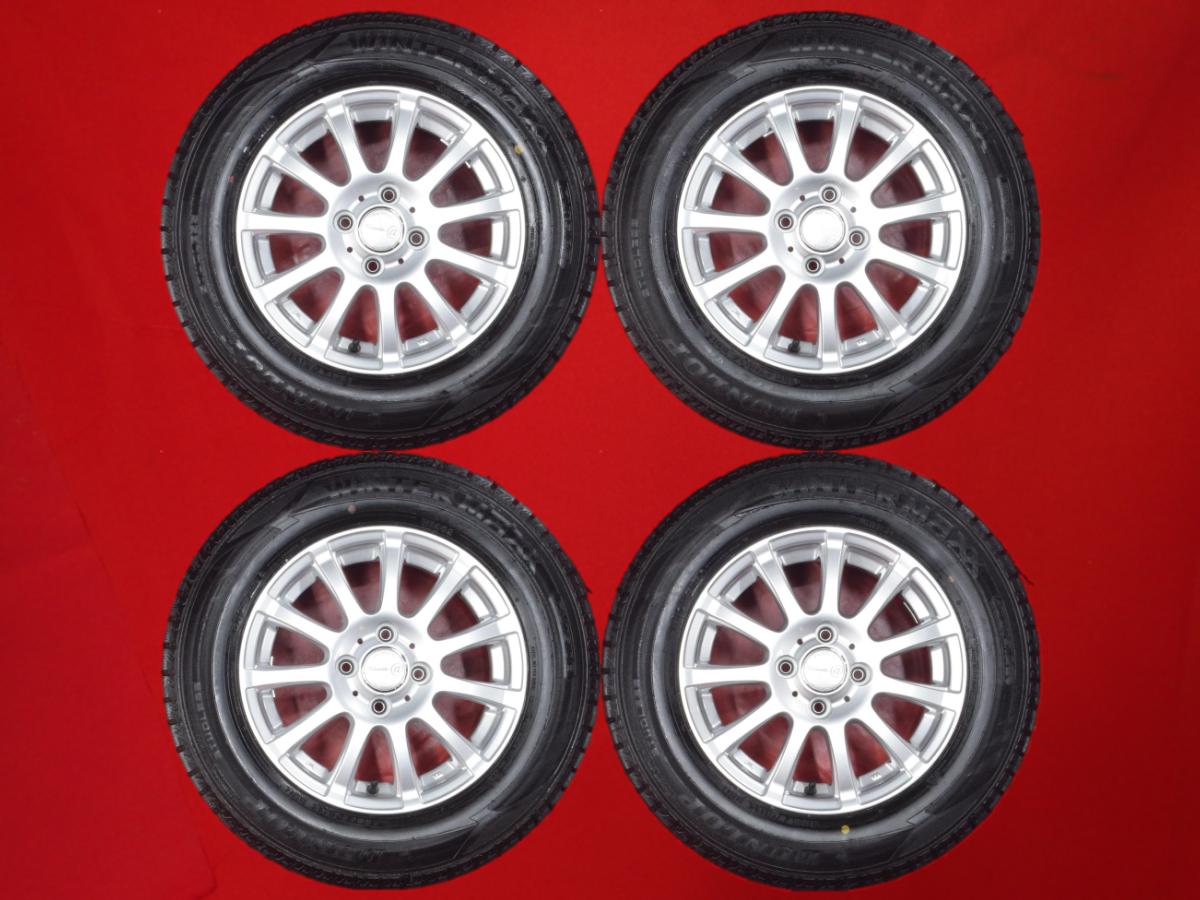 ダンロップ ウィンターマックス 02 WM02 DUNLOP WINTER MAXX 02 WM02 185/70R14 88Q 11スポークタイプ 1P 5.5Jx14 +42 4/100 シルバー(銀色)系 カローラ アクシオ カローラ スパシオ ノート アレックス リベロ カローラ シビック ハイブリッド カローラ フィールダー サニー