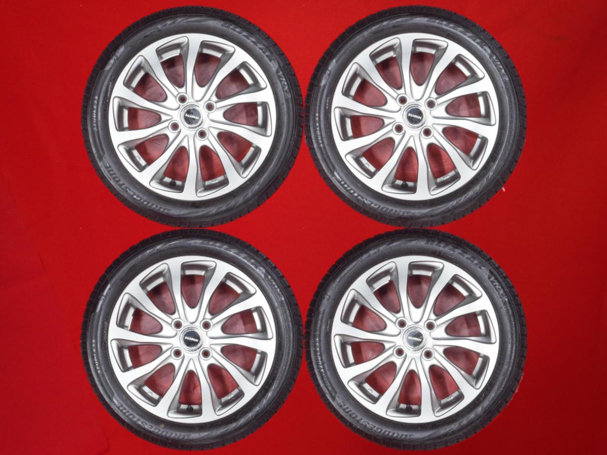 ブリヂストン ブリザック VRX2 BRIDGESTONE BLIZZAK VRX2 165/55R15 75Q 10エアロスポークタイプ 1P 4.5Jx15 +48 4/100 ガンメタ系 エヌボックス プラス カスタム MRワゴン Wit ルクラ ピクシス スペース エヌボックス カスタム タント エグゼ ルクラ カスタム ステラ リベ