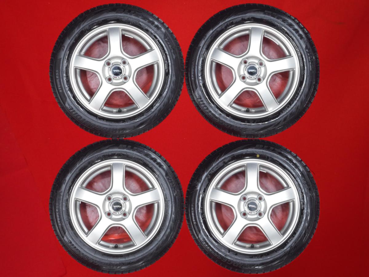 ブリヂストン ブリザック VRX2 BRIDGESTONE BLIZZAK VRX2 175/65R15 84Q 5スポークタイプ 1P 5.5Jx15 +42 4/100 ガンメタ系 グレイス インサイト キューブ カローラ アクシオ イグニス フィット フィット シャトル アクア カローラ フィールダー ヴィッツ カローラ マイクラ｜中古タイヤ・ホイールの太平タイヤ