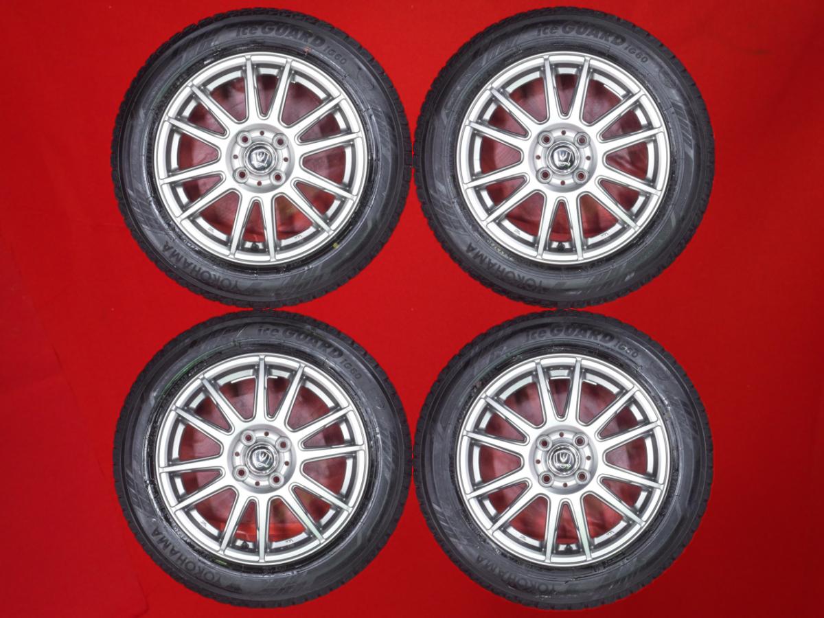 ヨコハマ アイスガード 6 iG60 YOKOHAMA iceGUARD 6 iG60 175/65R15 84Q 6Wスポークタイプ 1P 5.5Jx15 +42 4/100 ガンメタ系 アクア iQ スイフト フィット ハイブリッド マイクラC+C カローラ インサイト グレイス バレーノ フィット シャトル フィット イグニス キューブ
