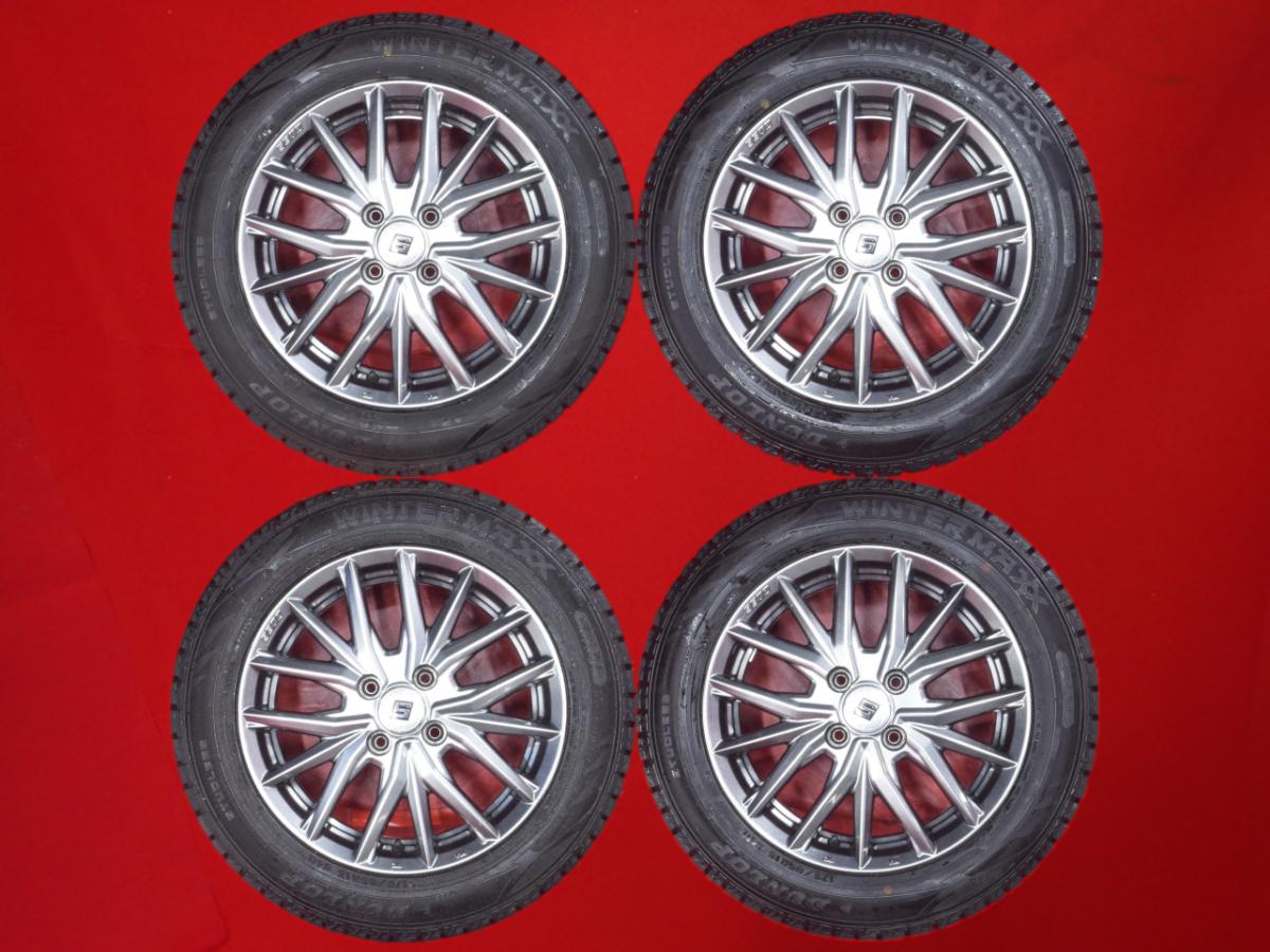 ダンロップ ウィンターマックス 02 WM02 DUNLOP WINTER MAXX 02 WM02 175/65R15 84Q 5Wスポークタイプ 1P 5.5Jx15 +43 4/100 ガンメタ系 ヴィッツ カローラ フィールダー iQ カローラ マイクラC+C フィット ハイブリッド スイフト インサイト バレーノ グレイス イグニス フ 26,136円