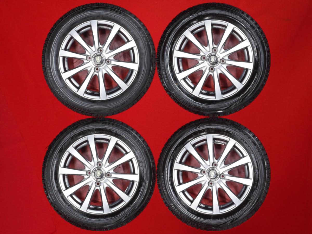 ブリヂストン ブリザック VRX BRIDGESTONE BLIZZAK VRX 185/60R15 84Q 10スポークタイプ 1P 5.5Jx15 +45 4/100 ガンメタ系 アクア ヴィッツ カローラ フィールダー ベルタ カローラ フィット ハイブリッド スイフト iQ エリオ セダン グレイス インサイト スプラッシュ エア