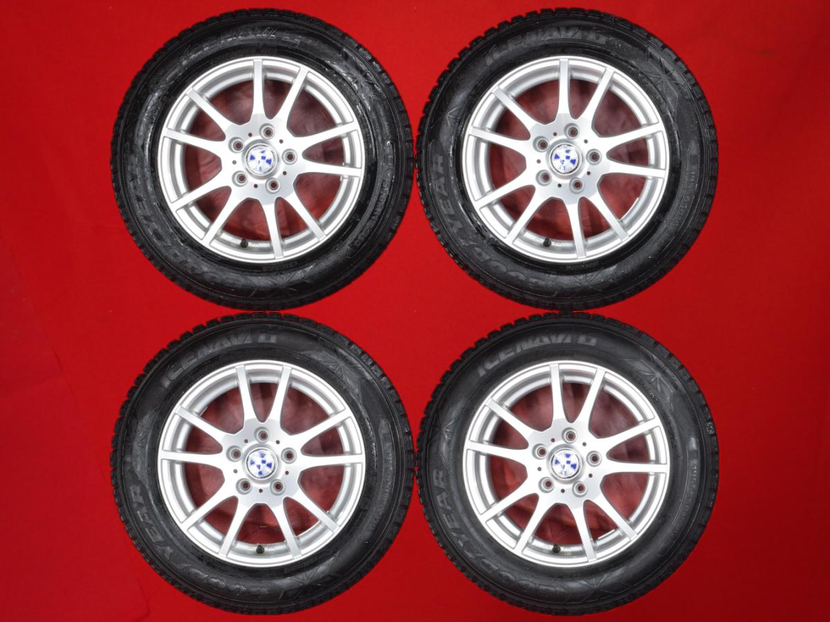 グッドイヤー アイスナビ 6 GOODYEAR ICENAVI 6 195/65R15 91Q 5Wスポークタイプ 1P 6Jx15 +43 5/114.3 シルバー(銀色)系 カローラ ルミオン ランディ アイシス ステップワゴン スパーダ オーリス ストリーム アコード エスクァイア ヴォクシー ステップワゴン アヴァンシア