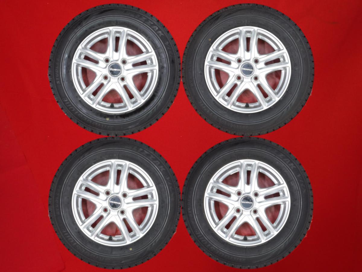ブリヂストン ブリザック VRX BRIDGESTONE BLIZZAK VRX 145/80R13 75Q 5Wスポークタイプ 1P 4Jx13 +45 4/100 シルバー(銀色)系 アルト トッポ BJ スペーシア アルト ラパン アルト ECO プレオ バン キャロル MRワゴン タント カスタム アルト ラパン ショコラ ピクシス エポ