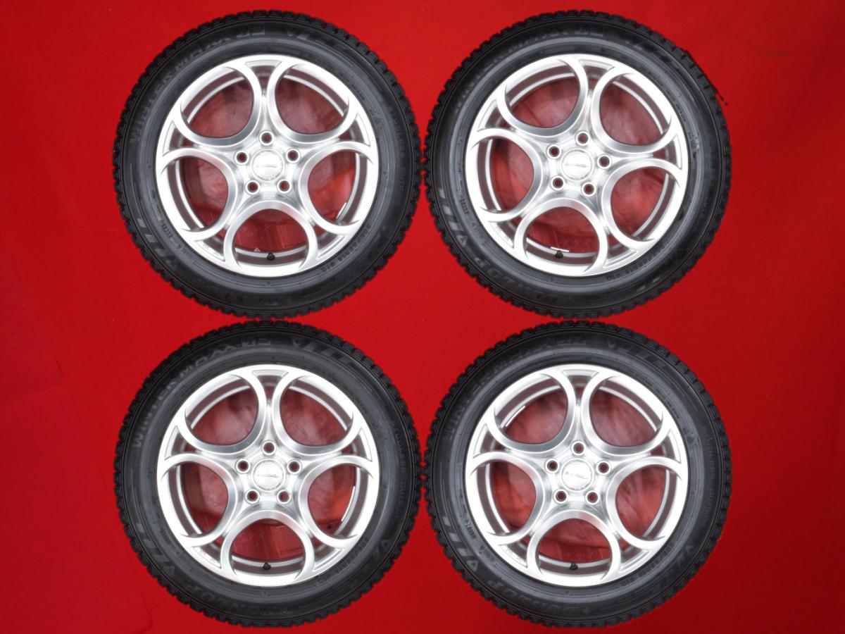 ダンロップ ウィンターマックス 03 WM03 DUNLOP WINTER MAXX 03 WM03 205/55R16 91Q 5スポークタイプ 1P 7Jx16 +41 5/110 シルバー(銀色)系 ジュリエッタ|中古タイヤ・ホイールの太平タイヤ