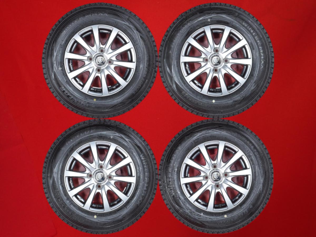 ダンロップ ウィンターマックス SV01 DUNLOP WINTER MAXX SV01 165R13 6PR 10スポークタイプ 1P 5Jx13 +35 4/100 ガンメタ系 サクシード プロボックス ランサー カーゴ AD エキスパート パートナー|中古タイヤ・ホイールの太平タイヤ