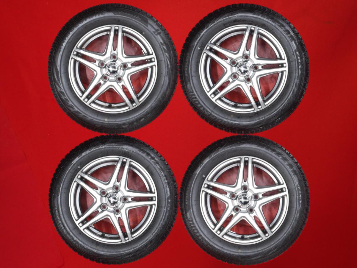 ブリヂストン ブリザック VRX2 BRIDGESTONE BLIZZAK VRX2 195/65R15 91Q 5Wスポークタイプ 1P 6Jx15 +53 5/114.3 ガンメタ系 プレマシー ステップワゴン スパーダ アイシス ラフェスタ ハイウェイスター センティア ミレーニア ステップワゴン アヴァンシア ノア アコード