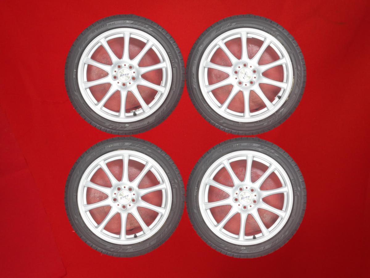ヨコハマ アイスガード 6 iG60 YOKOHAMA iceGUARD 6 iG60 215/45R17 87Q 10スポークタイプ 1P 7Jx17 +48 5/100 シルバー(銀色)系 アベンシス ワゴン ビスタ 86 プリウス アリオン イスト アベンシス セダン ウィッシュ プリウスPHV レガシィ BRZ CT200h インプレッサ アネ 44,220円