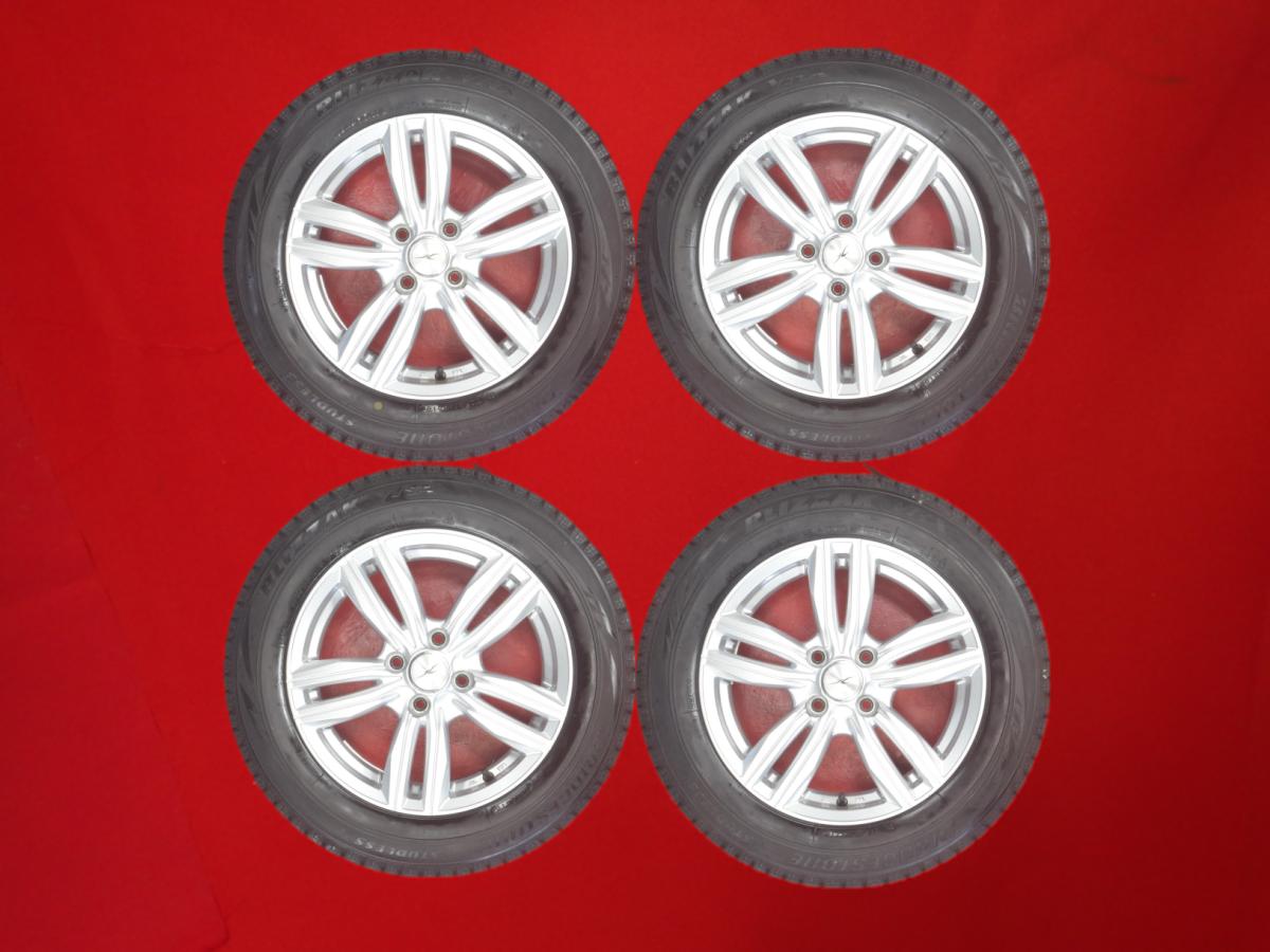 ブリヂストン ブリザック VRX BRIDGESTONE BLIZZAK VRX 175/65R15 84Q 5Wスポークタイプ 1P 5.5Jx15 +42 4/100 シルバー(銀色)系 サニー ヴィッツ カローラ フィールダー アクア iQ スイフト マイクラC+C フィット ハイブリッド カローラ インサイト グレイス バレーノ フィ