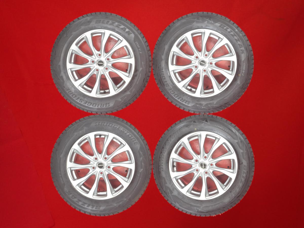 ブリヂストン ブリザック DM-V2 BRIDGESTONE BLIZZAK DM-V2 225/65R17 102Q 10エアロスポークタイプ 1P 7Jx17 +53 5/114.3 ガンメタ系