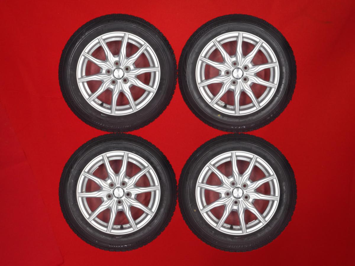 ブリヂストン ブリザック VRX BRIDGESTONE BLIZZAK VRX 185/60R15 84Q 5Wスポークタイプ 1P 6Jx15 +45 5/100 シルバー(銀色)系 シエンタ｜中古タイヤ・ホイールの太平タイヤ