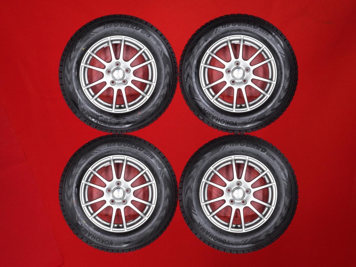 ヨコハマ アイスガード G075 YOKOHAMA iceGUARD G075 215/70R16 100Q 6Wスポークタイプ 1P 6.5Jx16 +40 5/114.3 ガンメタ系 アウトランダー クルーガーハイブリッド パジェロ イオ エクリプスクロス トリビュート エレメント RVR RAV4|中古タイヤ・ホイールの太平タイヤ