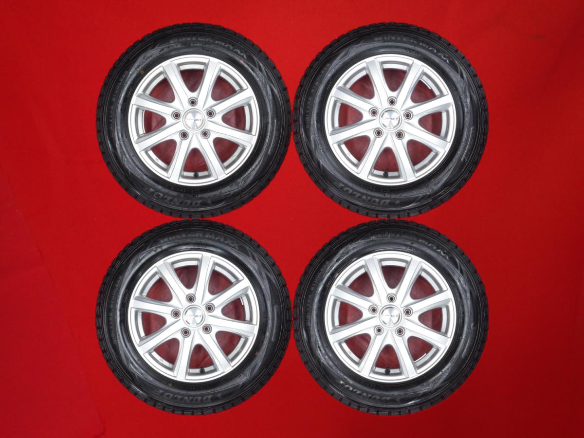 ダンロップ ウィンターマックス 01 WM01 DUNLOP WINTER MAXX 01 WM01 205/65R15 94Q 8スポークタイプ 1P 6Jx15 +53 5/114.3 シルバー(銀色)系 ストリーム MPV ステップワゴン スパーダ レジェンド ステップワゴン アヴァンシア