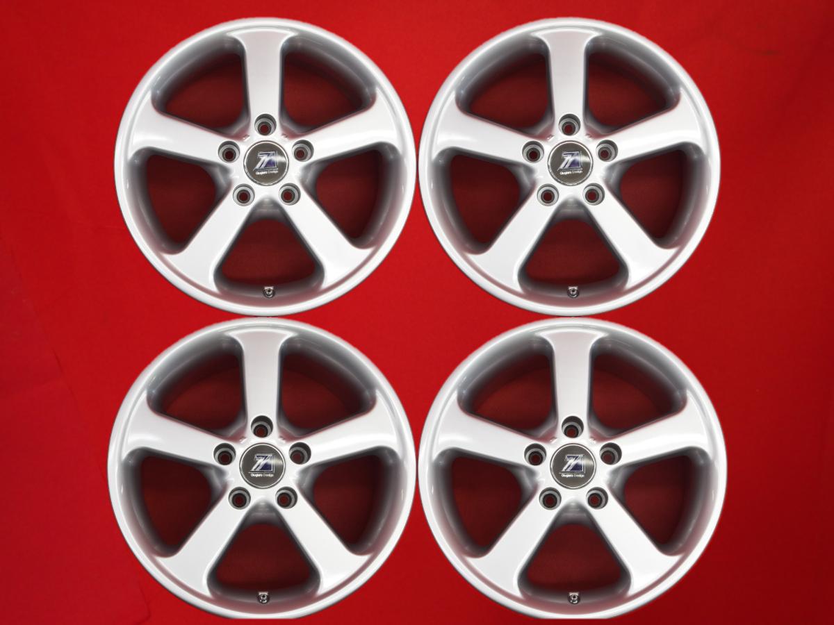 Giugiaro Design 5スポーク 7/8Jx16 +45 5/114.3 シルバー(銀色)系 アリスト ソアラ