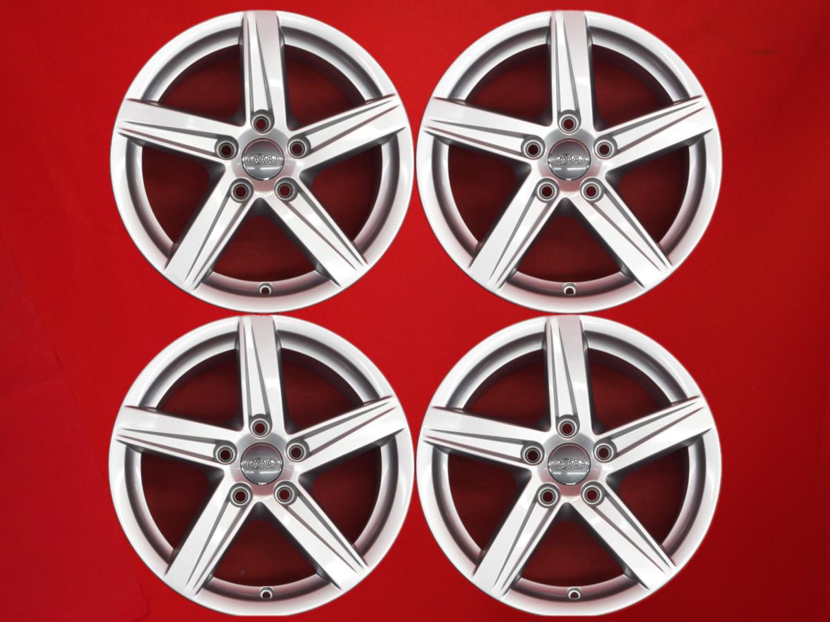 アウディ A3(8V)純正16inch 7Jx16 +48 5/112 シルバー(銀色)系 A3 スポーツバック A3｜中古タイヤ・ホイールの太平タイヤ