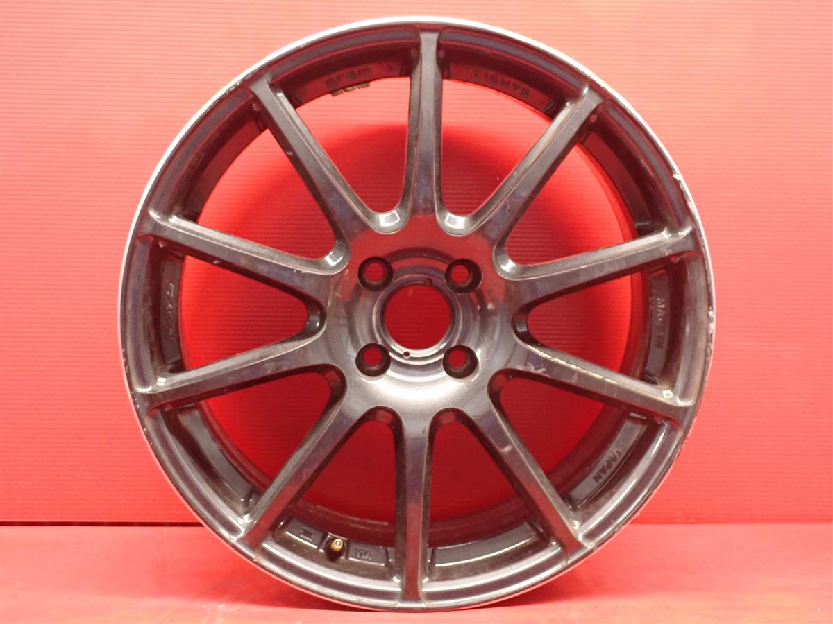 グラムライツ 57Transcend 7.5Jx17 +48 4/100 ガンメタ系｜中古タイヤ・ホイールの太平タイヤ