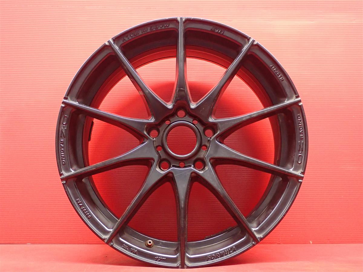 O-Z FORMULA-HLT(フォーミュラー-HLT)10スポーク 7.5Jx17 +45 5/114.3 ブラック(黒色)系