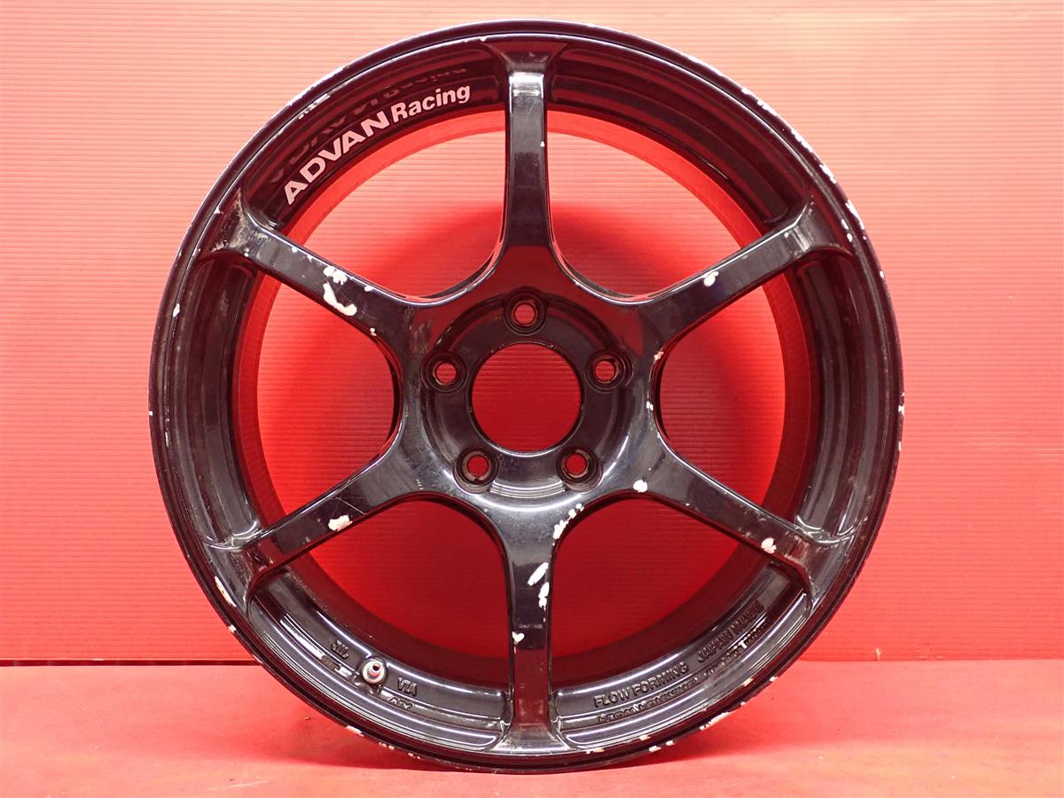ADVAN(アドバン) RG3 8Jx17 +38 5/114.3 ブラック(黒色)系｜中古タイヤ・ホイールの太平タイヤ