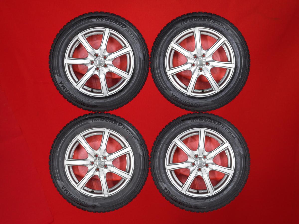 ヨコハマ アイスガード 5 プラス iG50 YOKOHAMA iceGUARD 5 PLUS iG50 225/60R17 99Q 7スポークタイプ 1P 7Jx17 +48 5/100 ガンメタ系 XV|中古タイヤ・ホイールの太平タイヤ
