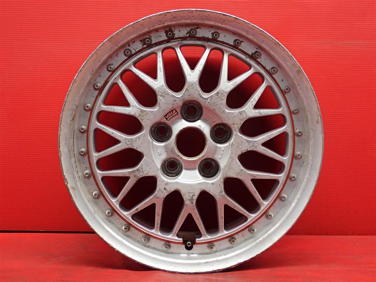 VOLK RACING(ボルクレーシング) GTU 8Jx17 +45 5/114.3 ポリッシュ系 シルバー(銀色)系｜中古タイヤ・ホイールの太平タイヤ 19,800円