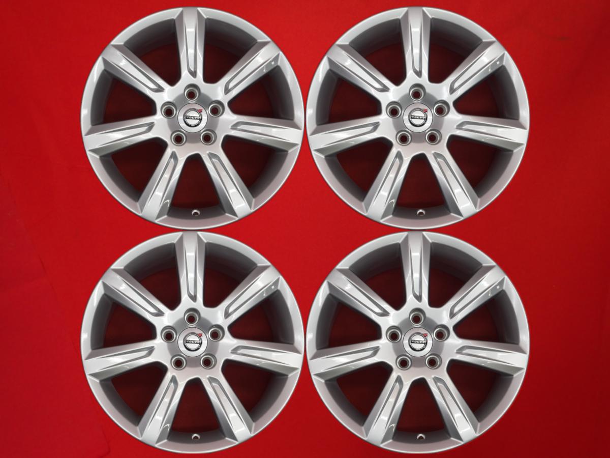 ボルボ V90 純正 7-Spoke 8Jx17 +42 5/108 シルバー(銀色)系 V70 V50 C70 S60