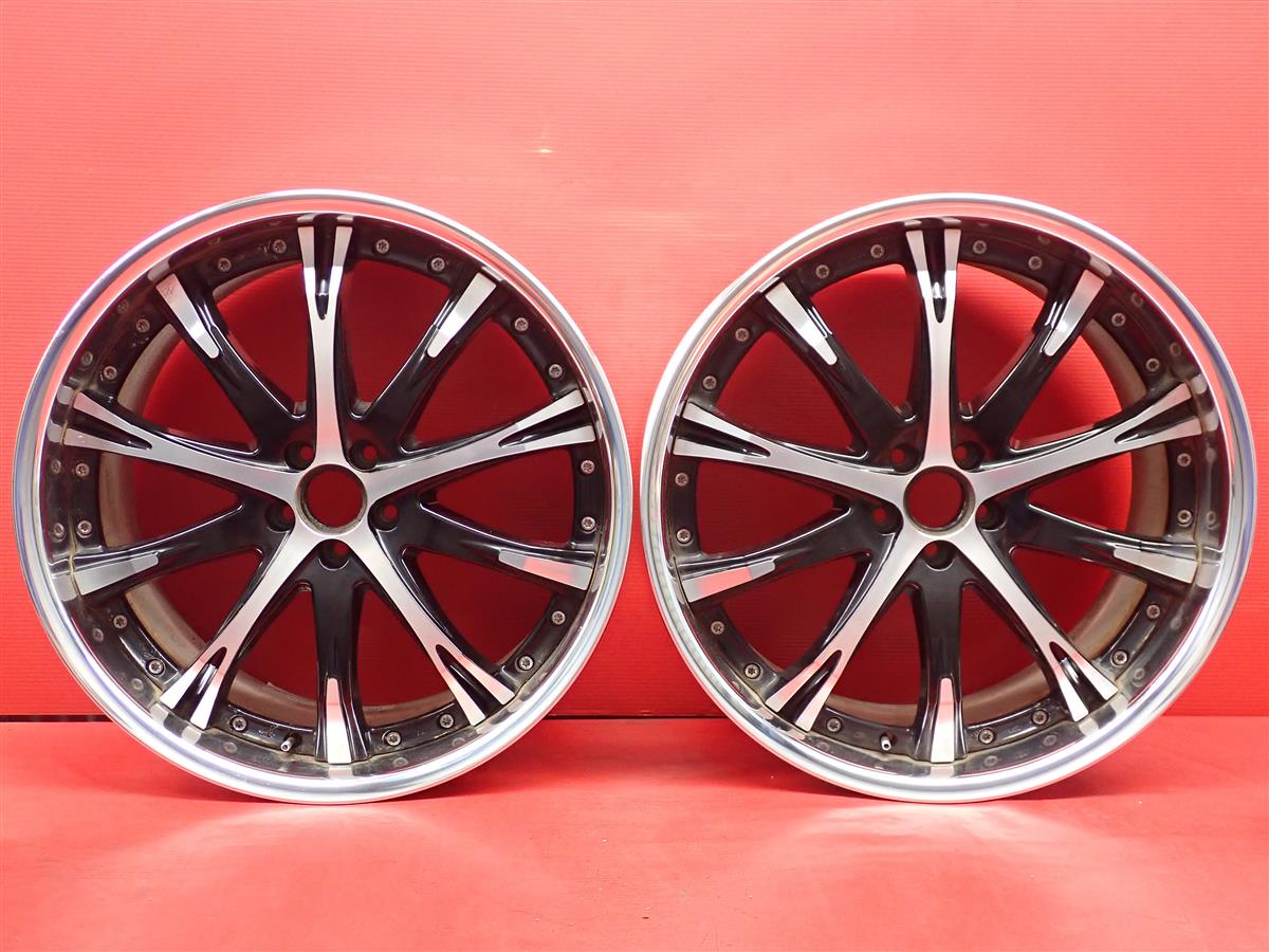 SCHWERT(シュバート) SC4 8.5Jx20 +40 5/100 ポリッシュ系 ブラックポリッシュ(ブラック&ポリッシュ)｜中古タイヤ・ホイールの太平タイヤ