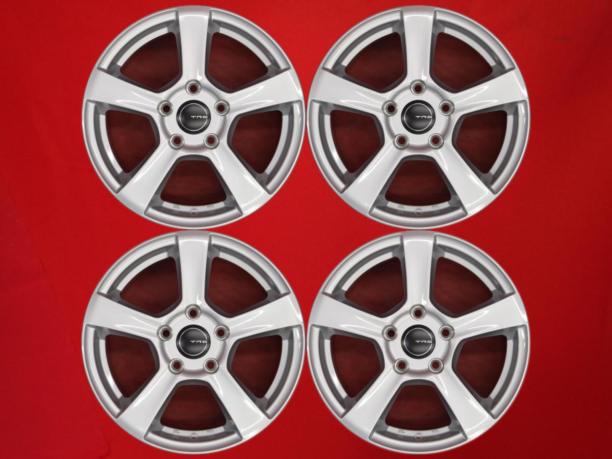 T.R.G. Snow Concept スノーコンセプト 7Jx16 +31 5/120 シルバー(銀色)系 3シリーズ セダン