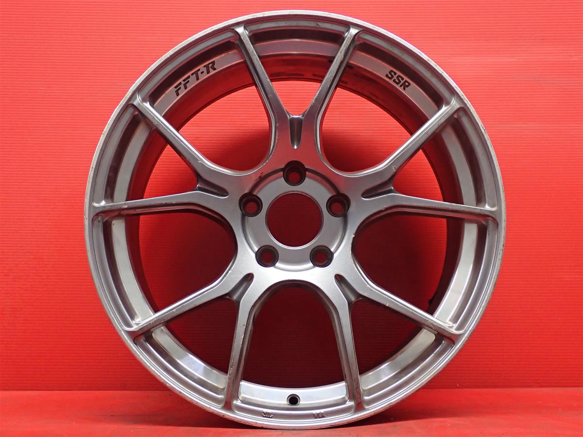 SSR GTX02 ジーティーエックスゼロツー 9.5Jx19 +45 5/120 ガンメタポリッシュ(ガンメタ&ポリッシュ) ガンメタ系｜中古タイヤ・ホイールの太平タイヤ