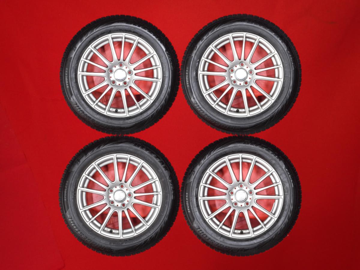 ブリヂストン ブリザック VRX2 BRIDGESTONE BLIZZAK VRX2 215/60R17 96Q 5Wスポークタイプ 1P 7Jx17 +38 5/114.3 ガンメタ系 エクストレイル MPV エスティマ フーガ ヴェルファイア プレサージュ デュアリス カローラ クロス エルグランド アルファード｜中古タイヤ・ホイールの太平タイヤ