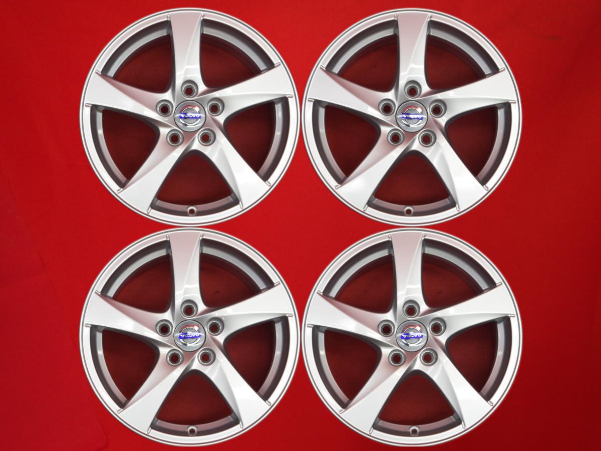 ボルボ 純正 HERA ヘラ 7Jx16 +50 5/108 シルバー(銀色)系 V60 V70 S40 C30 V50 V40 S60