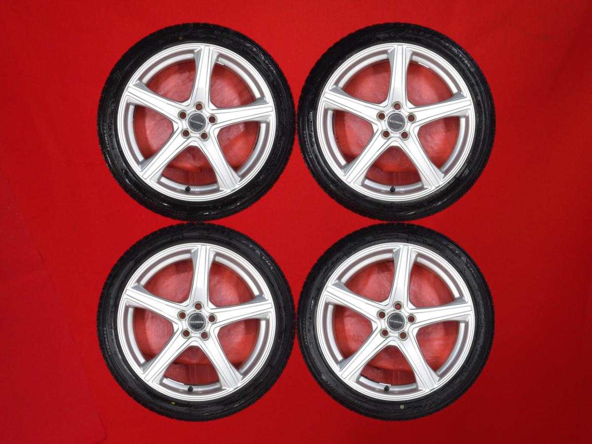 ブリヂストン ブリザック VRX2 BRIDGESTONE BLIZZAK VRX2 215/45R18 89Q 5スポークタイプ 1P 7.5Jx18 +53 5/100 シルバー(銀色)系 レガシィ B4 エクシーガ インプレッサ インプレッサ アネシス インプレッサ スポーツ レガシィ ツーリング ワゴン