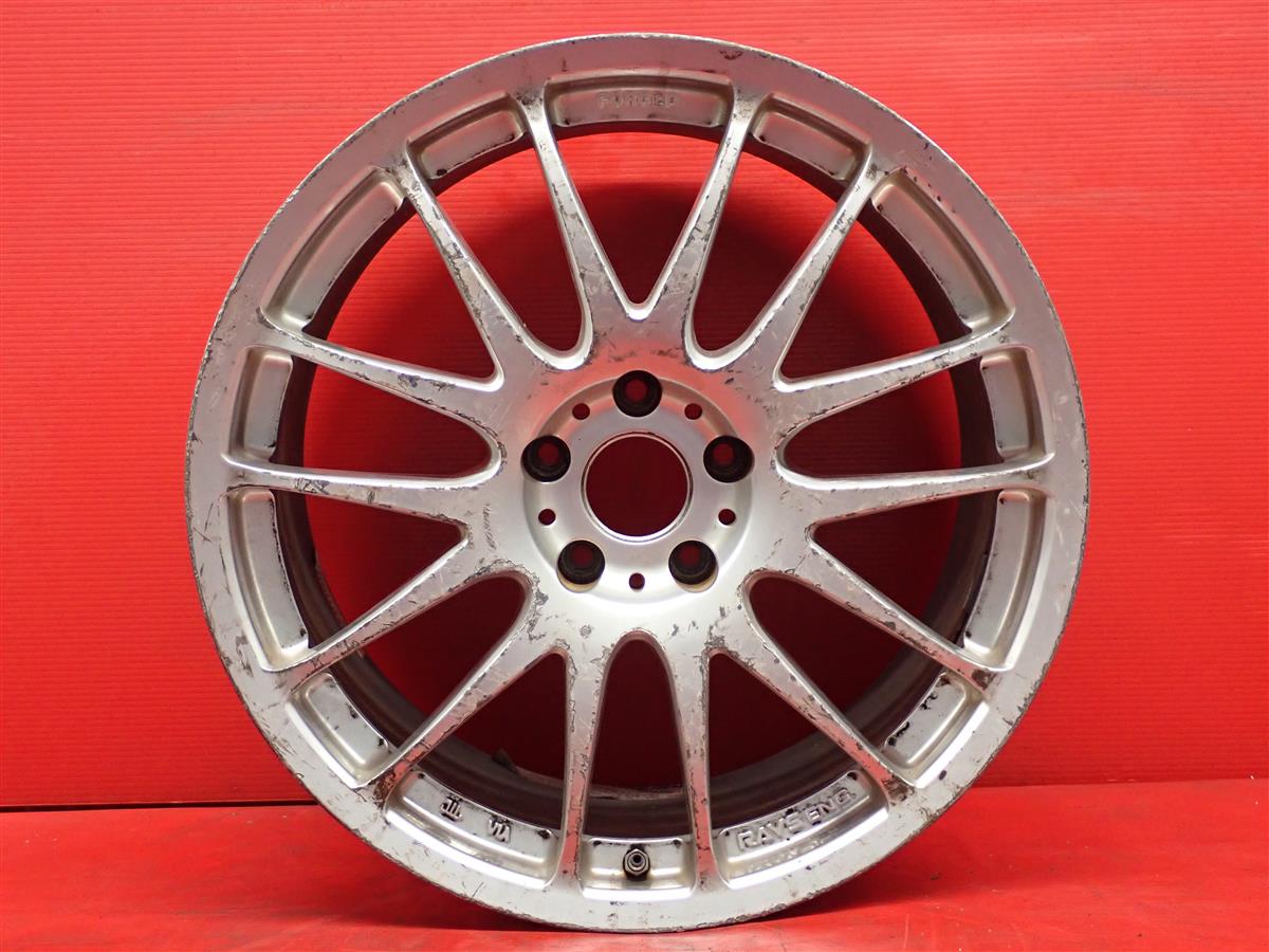 VOLK RACING(ボルクレーシング) プログレッシブME 8.5Jx19 +35 5/114.3 シルバー(銀色)系