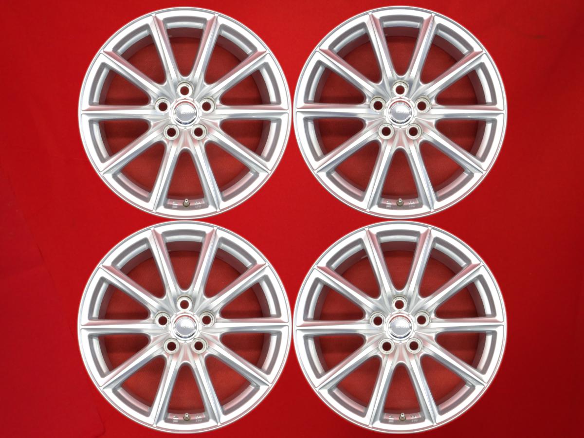 ECO FORME エコフォルム SE-15 8Jx19 +25 5/120 シルバー(銀色)系 アルファード LS600h ヴェルファイア LM500h ミライ LS500 LS500h