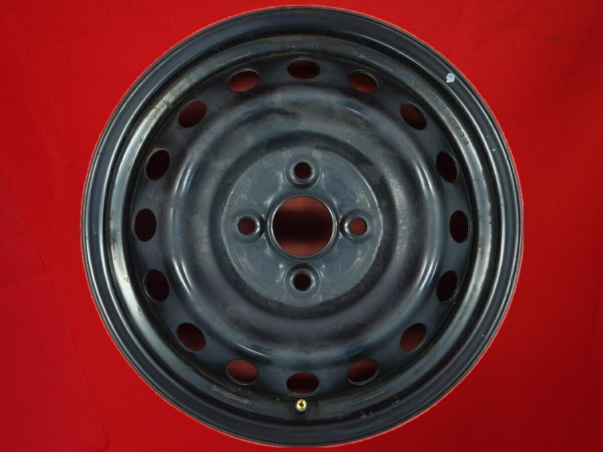 トヨタ　140系　スペイド•ポルテ　 純正スチールホイール　15インチ 激安 単品1本】トヨタ ポルテ/スペイド 140系 純正 WM スチール 鉄