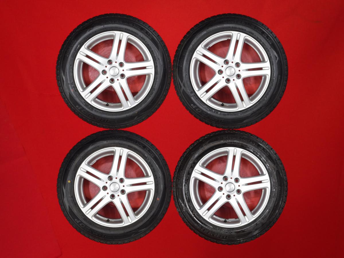 ダンロップ ウィンターマックス SJ8 DUNLOP WINTER MAXX SJ8 225/60R17 99Q 5Wスポークタイプ 1P 7Jx17 +38 5/114.3 シルバー(銀色)系 クルーガー RAV4 ヴェルファイア ハリアー アルファード エクストレイル クルーガーハイブリッド 35,750円