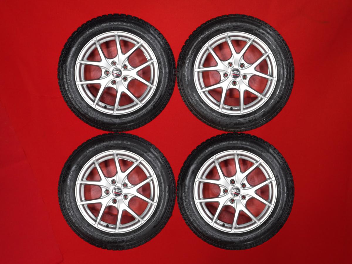 グッドイヤー アイスナビ 6 GOODYEAR ICENAVI 6 215/60R17 96Q 5Wスポークタイプ 1P 7Jx17 +38 5/114.3 シルバー(銀色)系 エルグランド プレサージュ デュアリス フーガ ヴェルファイア アルファード エクストレイル MPV エスティマ カローラ クロス|中古タイヤ・ホイールの太平タイヤ