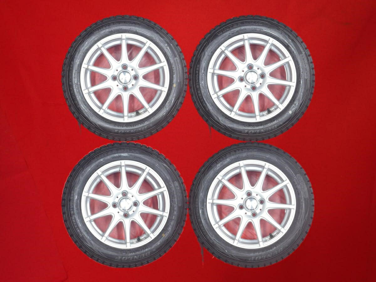 ダンロップ ウィンターマックス 01 WM01 DUNLOP WINTER MAXX 01 WM01 175/65R15 84Q 10スポークタイプ 1P 5.5Jx15 +42 4/100 シルバー(銀色)系 ヴィッツ カローラ フィールダー iQ カローラ マイクラC+C フィット ハイブリッド スイフト インサイト バレーノ グレイス イグ